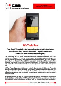 Wi-Trak Pro – CSS Computer Security Service GmbH